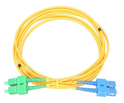 Kabel komputerowy ExtraLink SC/UPC-SC/APC Patchcord PVC Jednomodowy Duplex G652D 3mm 05m